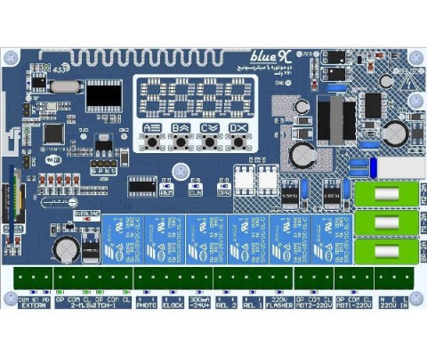 مدار فرمان 220 ولت مدل blueX